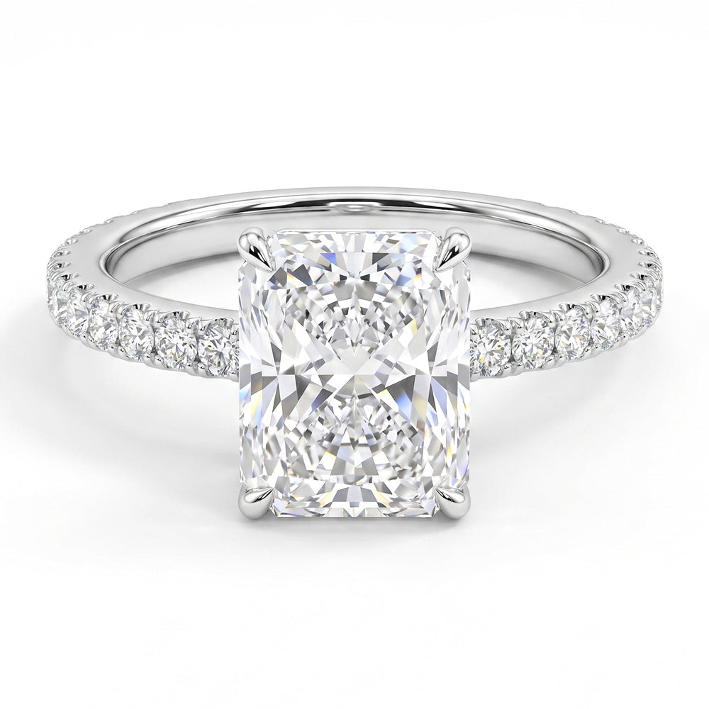 Chantria Cathedral Lab Grown Diamond Engagement Ring