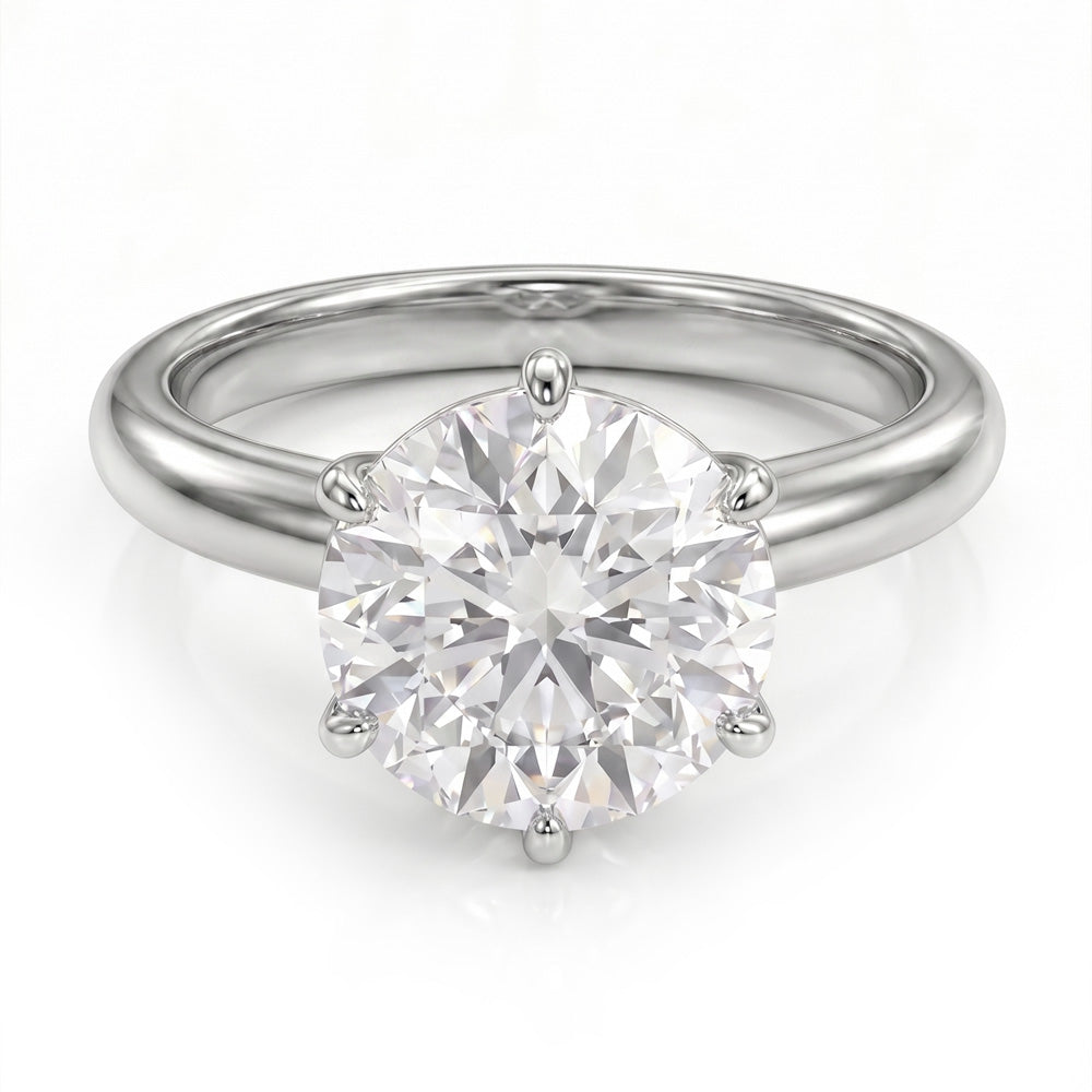 Bella Solitaire Lab Grown Diamond Engagement Ring