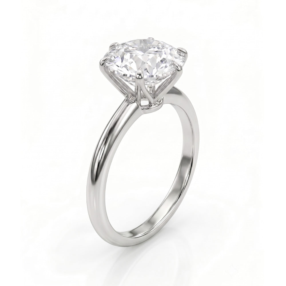 Bella Solitaire Lab Grown Diamond Engagement Ring