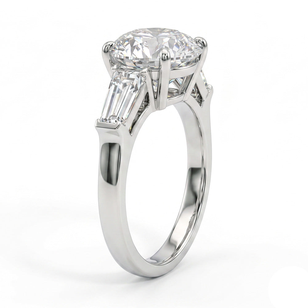 Robyn Three Stone Lab Grown Diamond Engagement Ring
