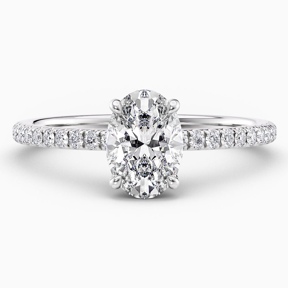 Dominique Classic Lab Grown Diamond Engagement Ring