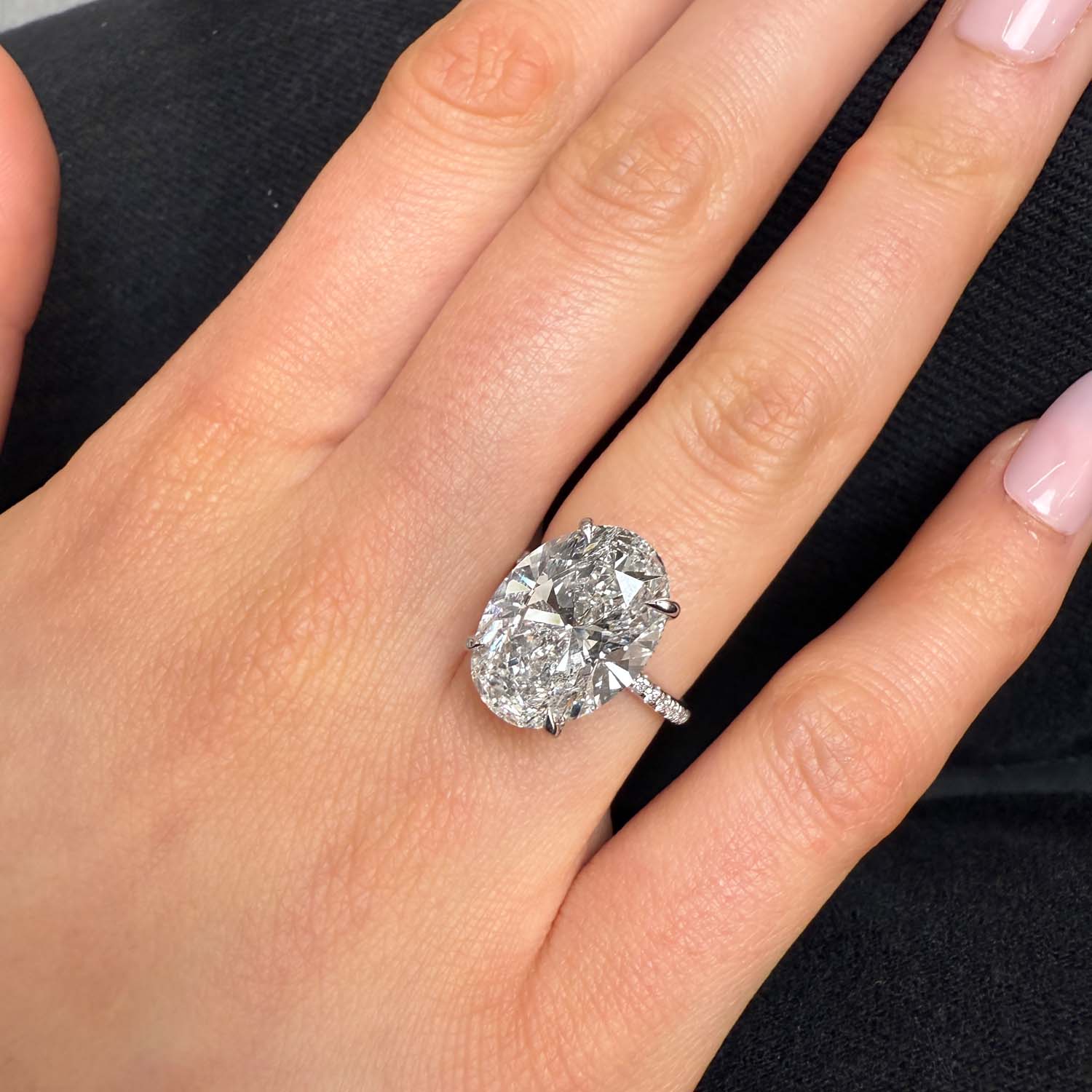 Mirabel Hidden Halo Lab Grown Diamond Engagement Ring
