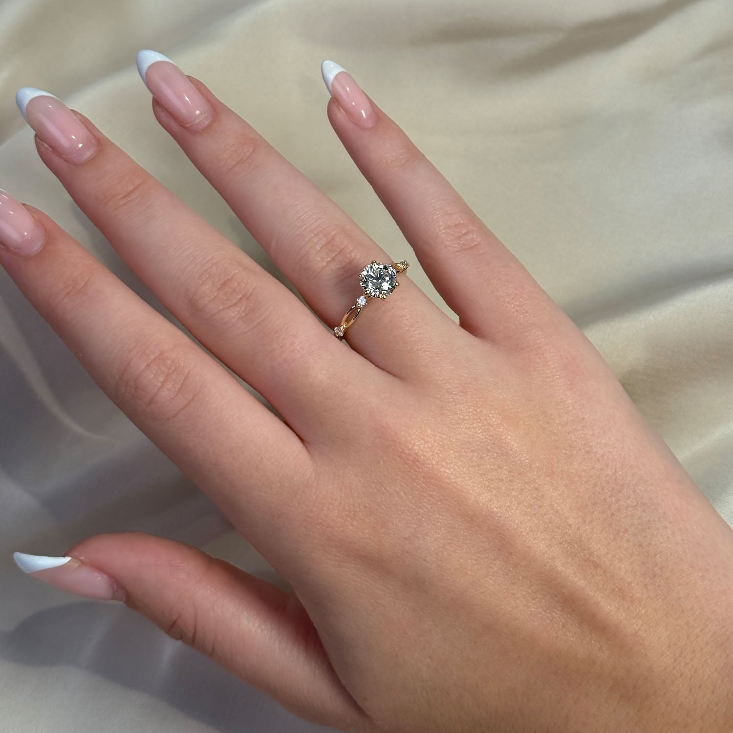 Saoirse Nature Inspired Lab Grown Diamond Engagement Ring