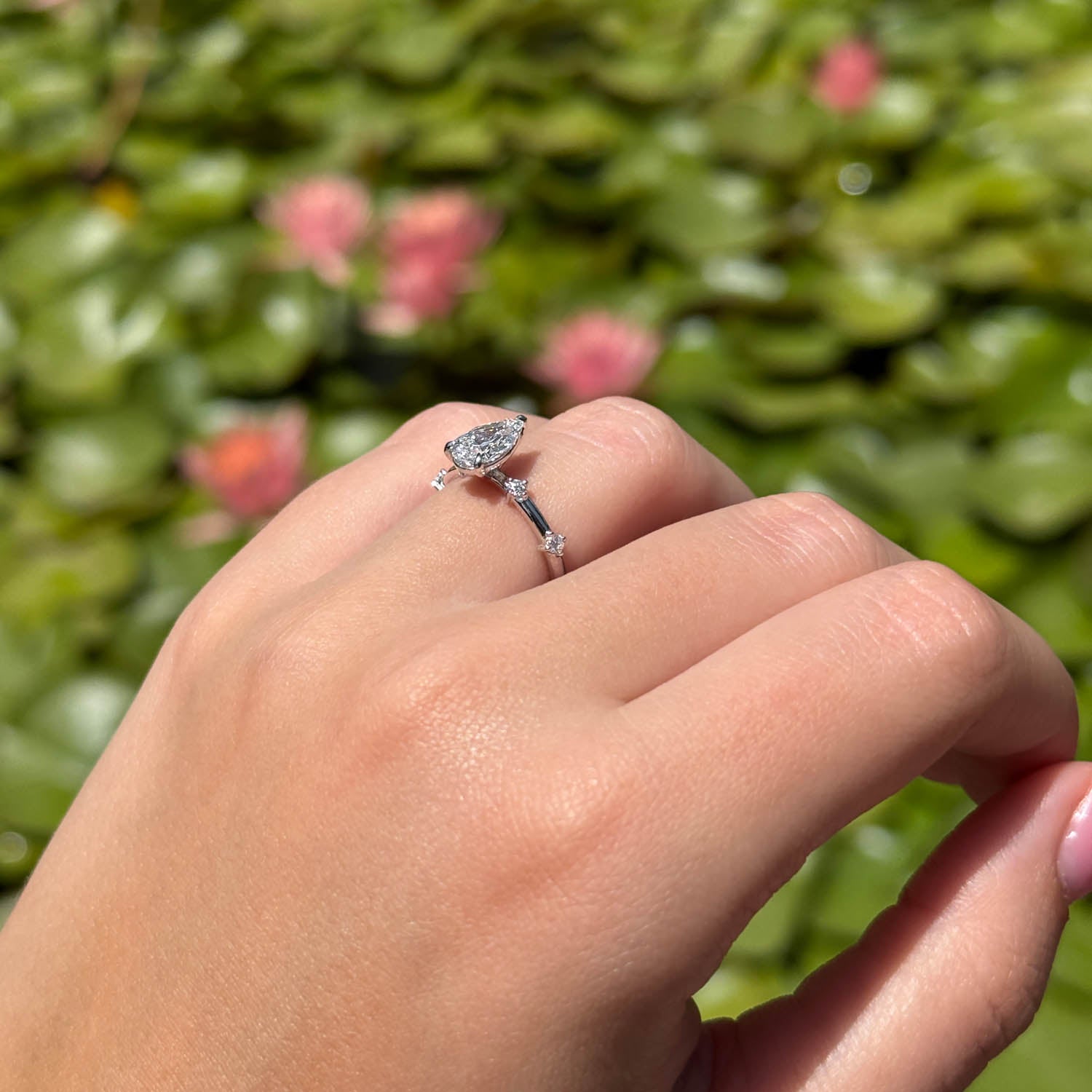 Bodhi Spaced Diamond Lab Grown Diamond Engagement Ring