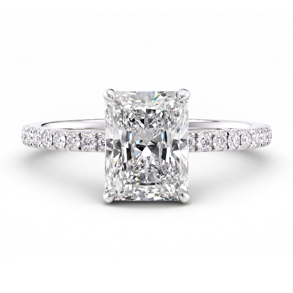 Rory Hidden Halo Lab Grown Diamond Engagement Ring