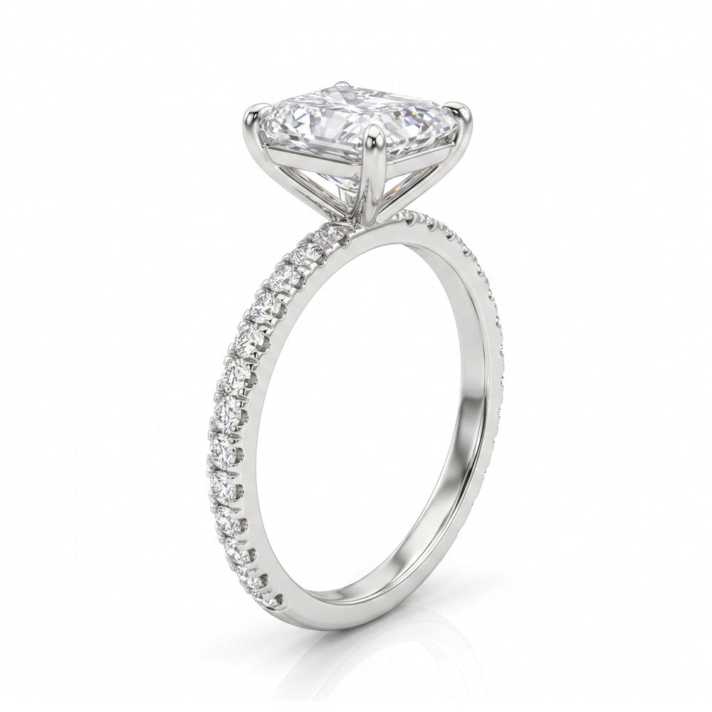 Akia Classic Lab Grown Diamond Engagement Ring