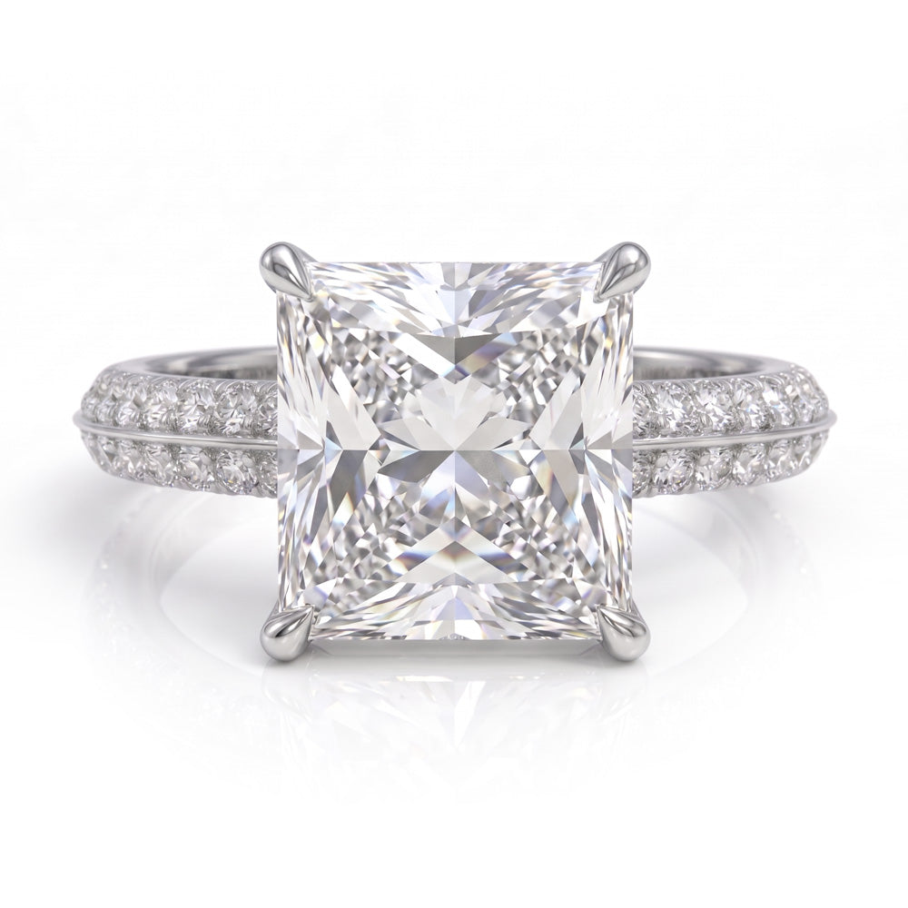 Briar Pave Setting Lab Grown Diamond Engagement Ring