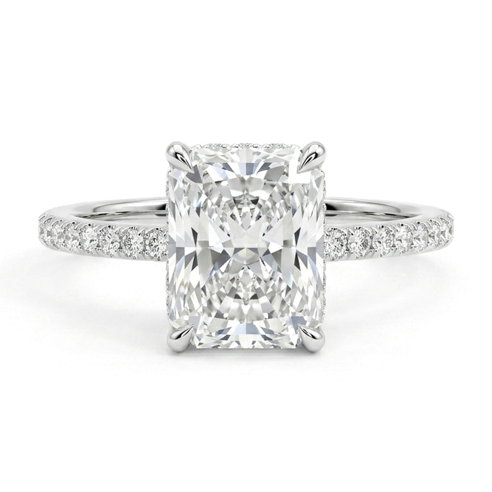 Tobi Hidden Halo Lab Grown Diamond Engagement Ring - Featured Image