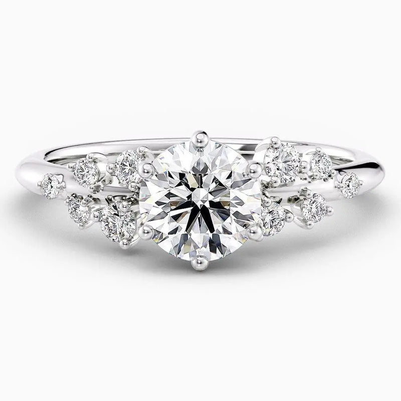 Logan Snowdrift Lab Grown Diamond Engagement Ring