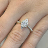 1.50 Carat Oval Cut Halo Vintage Natural Diamond Engagement Ring GIA Certified