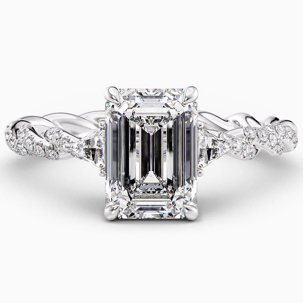 Ashlyn Vintage Lab Grown Diamond Engagement Ring - Featured Image