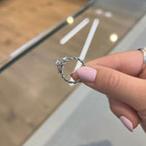 1.90 Carat Emerald Cut Vintage Natural Diamond Engagement Ring GIA Certified