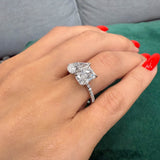 Liliana Two Stone Lab Grown Diamond Engagement Ring