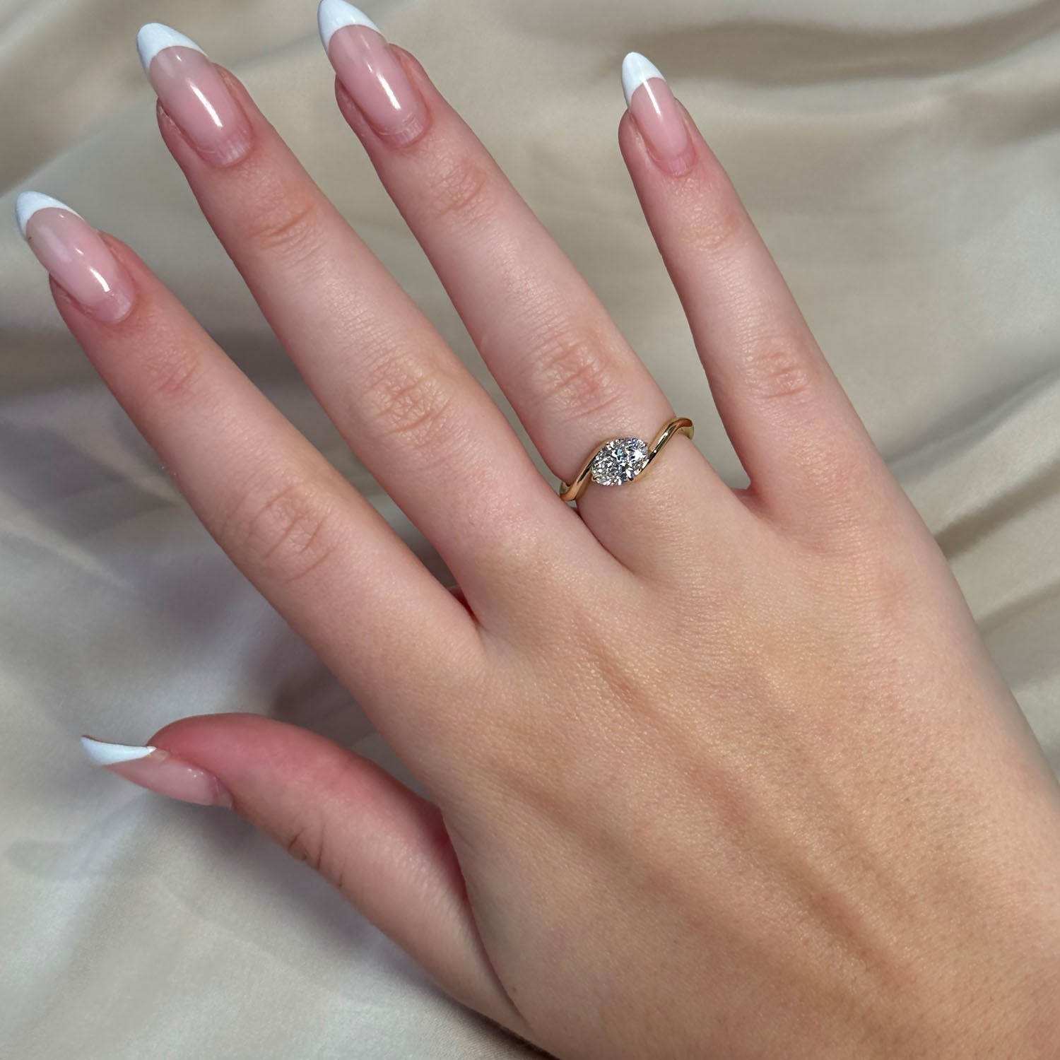 Willa Solitaire Lab Grown Diamond Engagement Ring