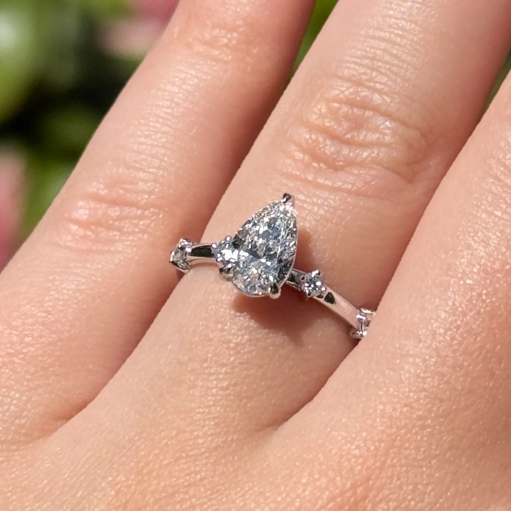 Bodhi Spaced Diamond Lab Grown Diamond Engagement Ring