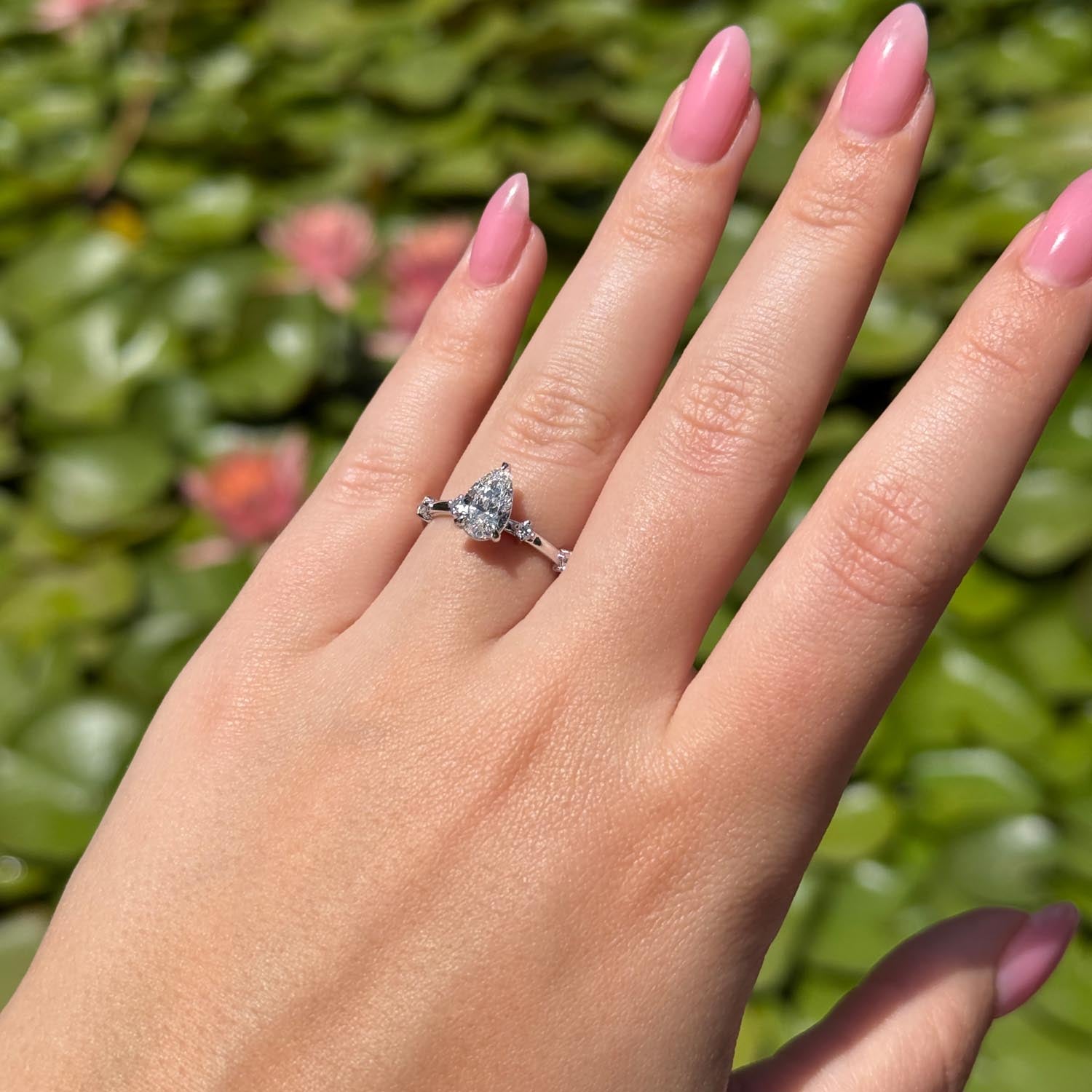 Bodhi Spaced Diamond Lab Grown Diamond Engagement Ring