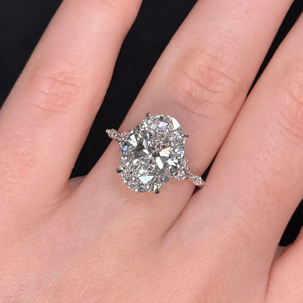 Amara Nature Inspired Lab Grown Diamond Engagement Ring - Featured Image