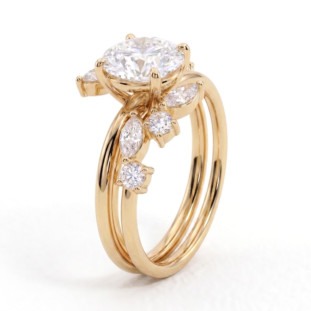 Destiny Nature Inspired Lab Grown Diamond Engagement Ring