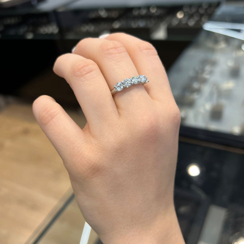 U-Prong Lab Grown Diamond Wedding Ring