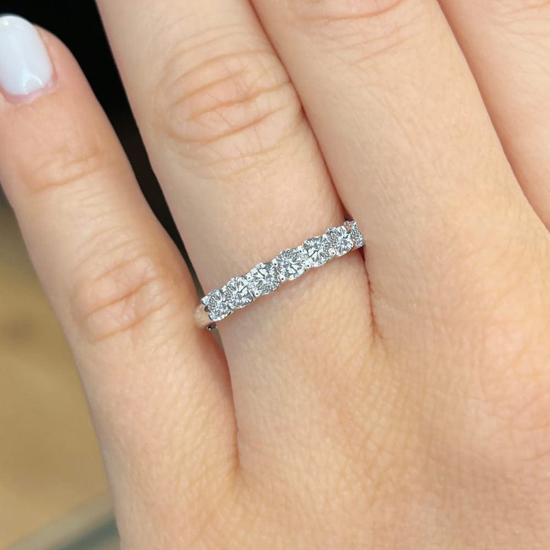 Round Cut Lab Grown Diamond Wedding Ring