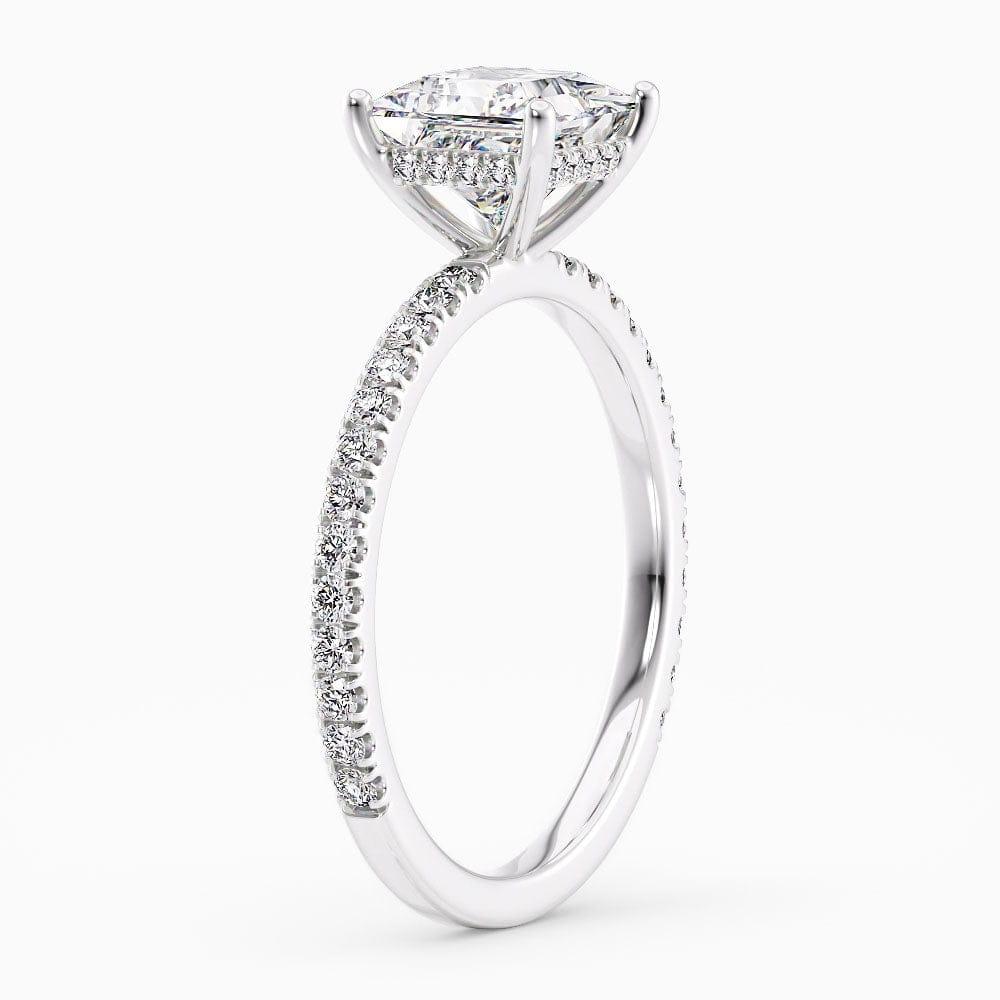 Elodie Hidden Halo Lab Grown Diamond Engagement Ring