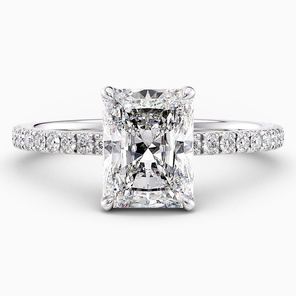 Rory Hidden Halo Lab Grown Diamond Engagement Ring - Featured Image