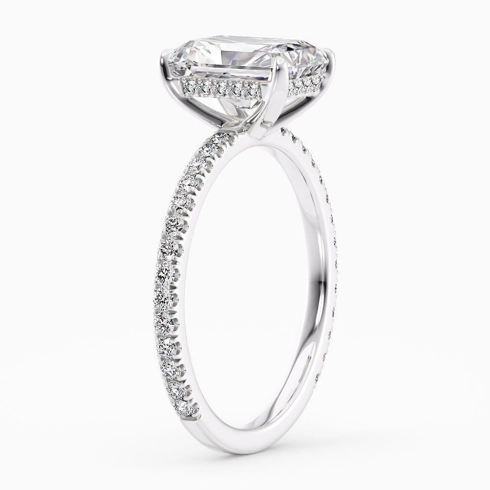 Rory Hidden Halo Lab Grown Diamond Engagement Ring