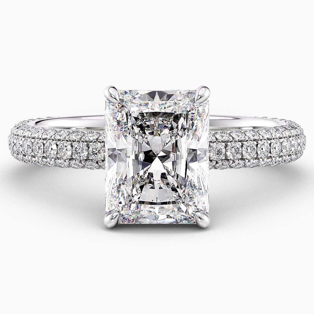 Catalina Hidden Halo Lab Grown Diamond Engagement Ring