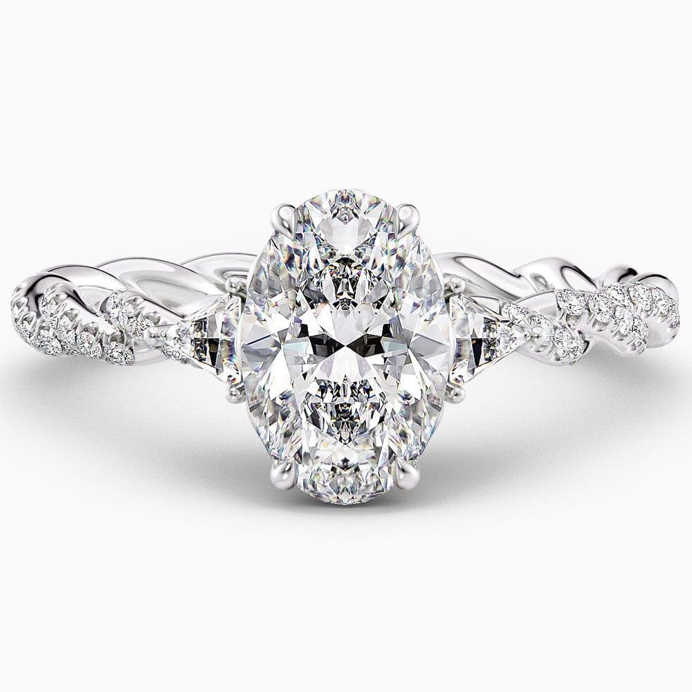 Calista Vintage GIA Natural Diamond Engagement Ring - Featured Image