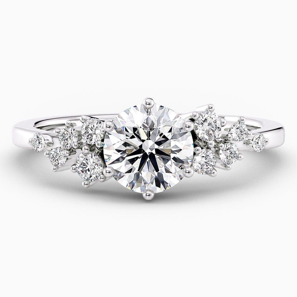 Chloe Snowdrift Lab Grown Diamond Engagement Ring