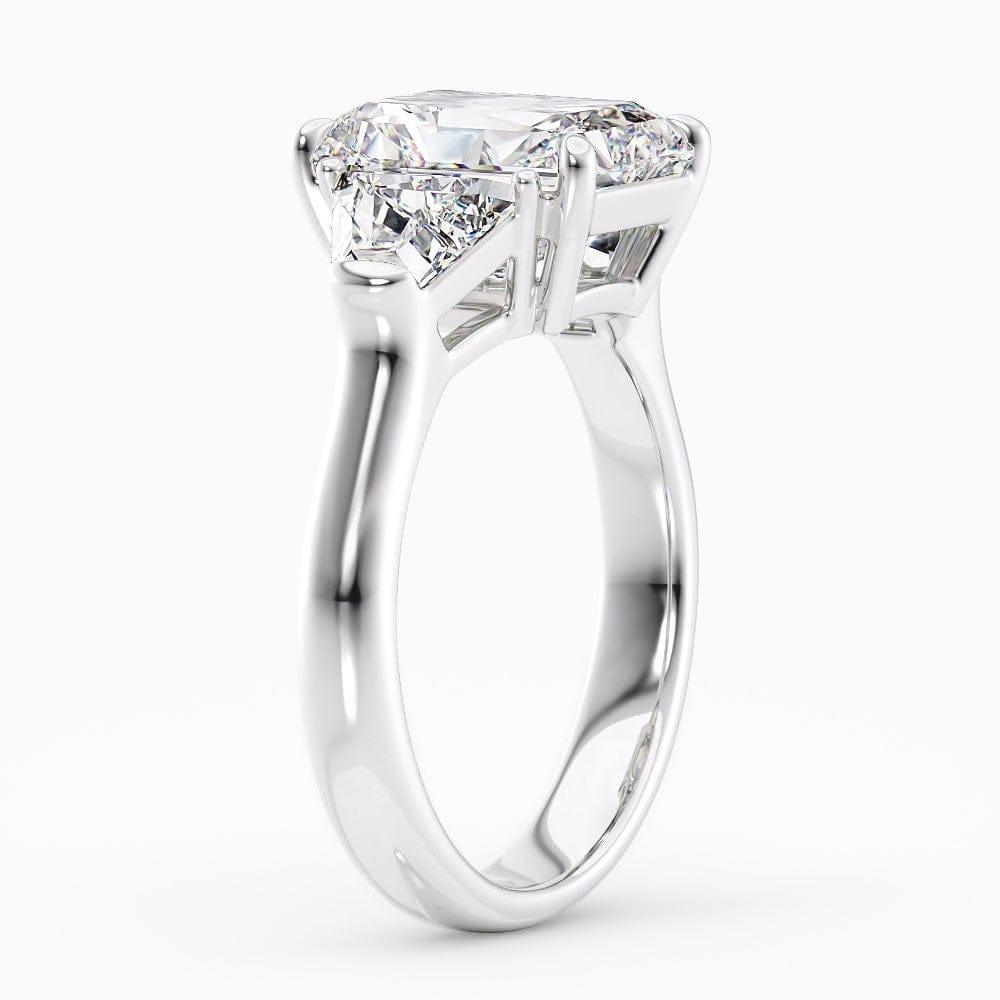 Marlene Three Stone Lab Grown Diamond Engagement Ring