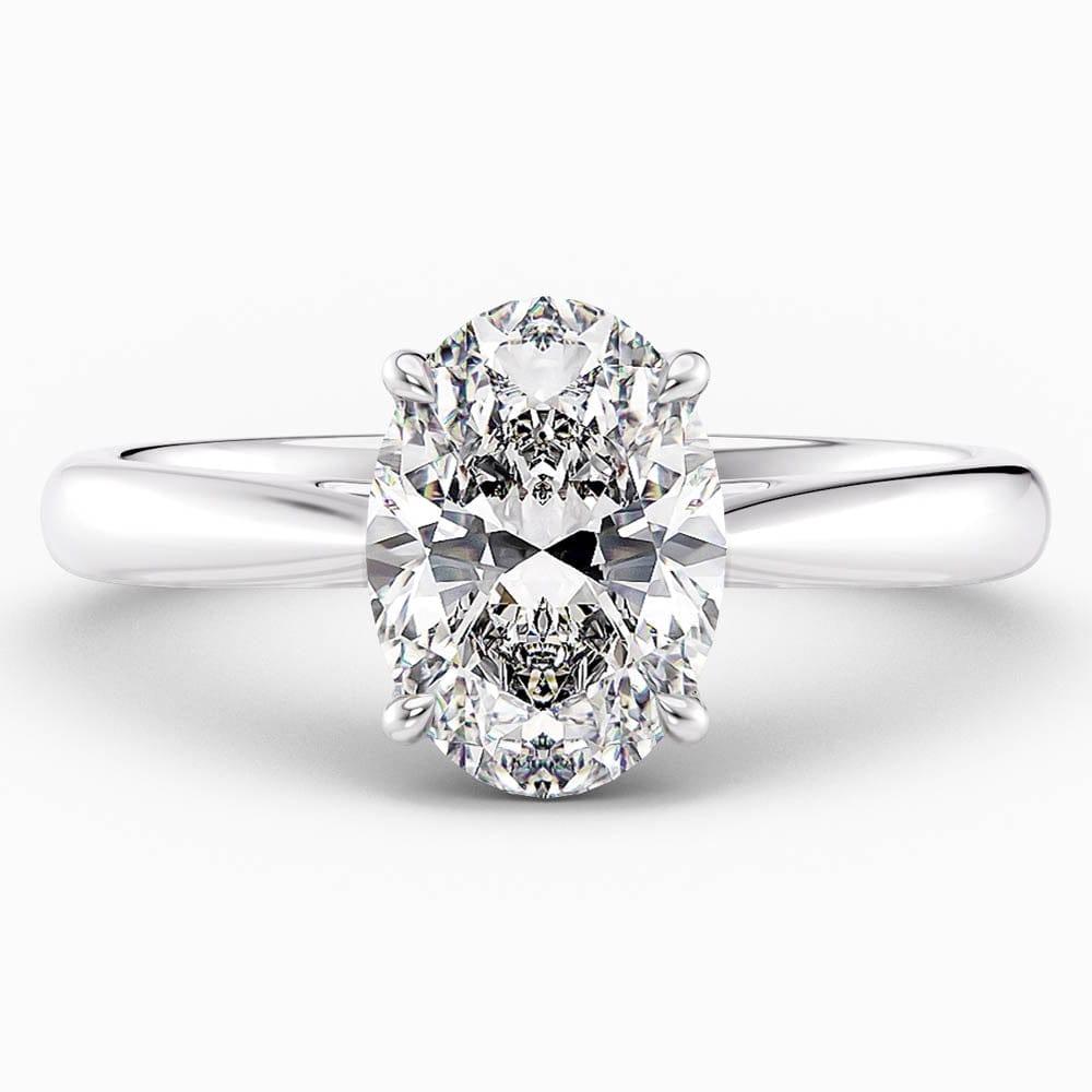 Myla Solitaire Lab Grown Diamond Engagement Ring - Featured Image