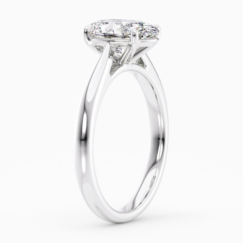 Myla Solitaire Lab Grown Diamond Engagement Ring