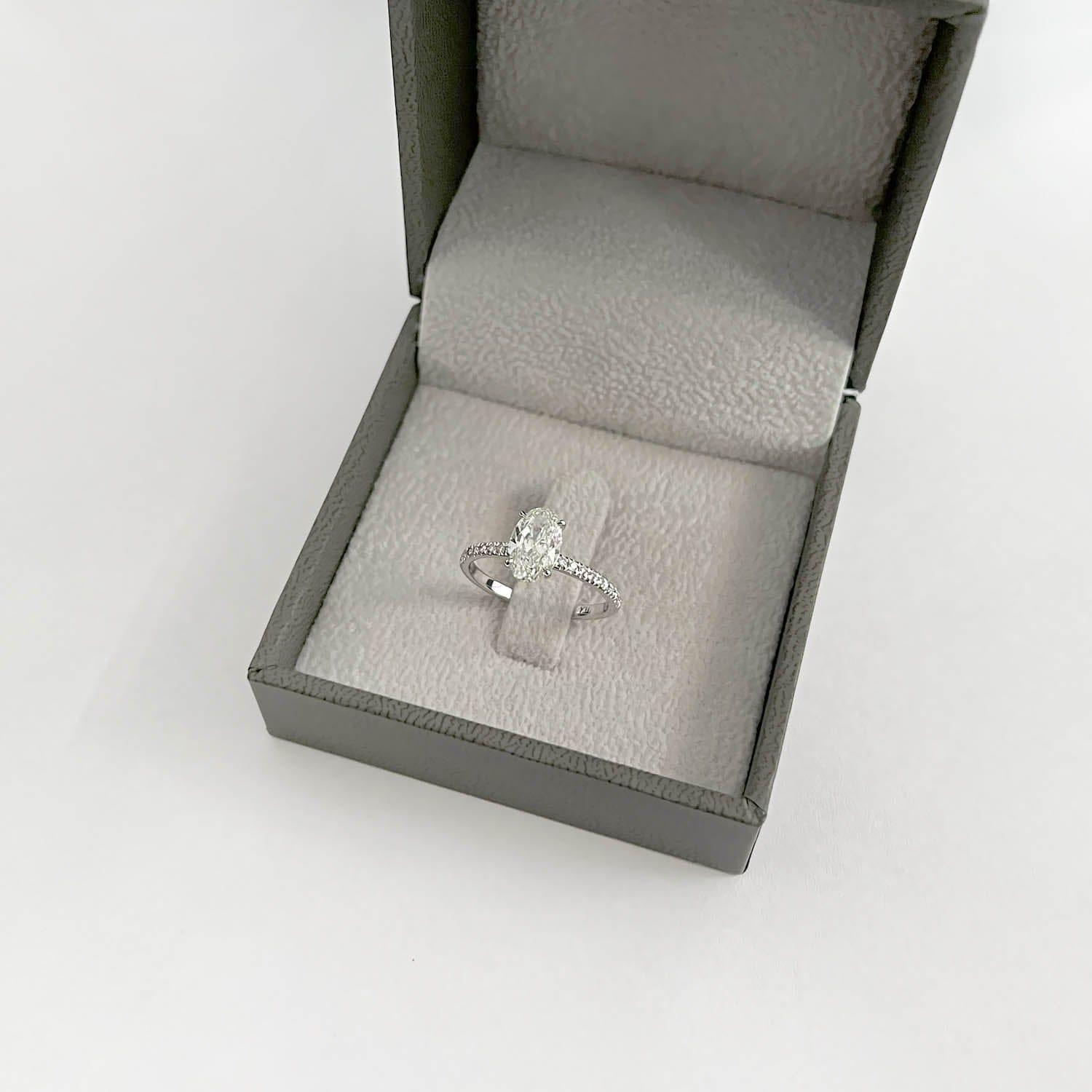 Dominique Classic Lab Grown Diamond Engagement Ring