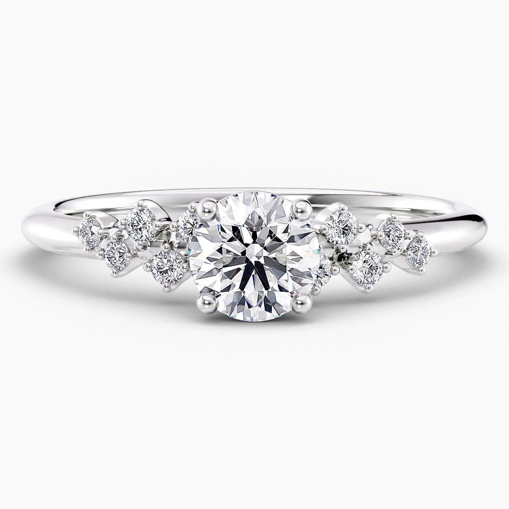 Brielle Snowdrift Lab Grown Diamond Engagement Ring