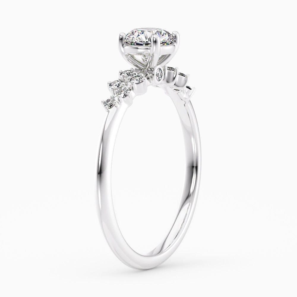 Brielle Snowdrift Lab Grown Diamond Engagement Ring