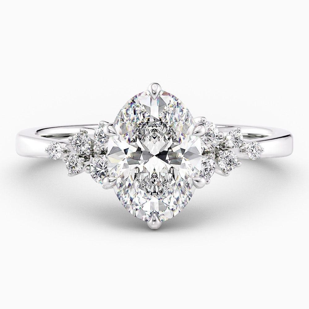 Maia Snowdrift Lab Grown Diamond Engagement Ring - Featured Image