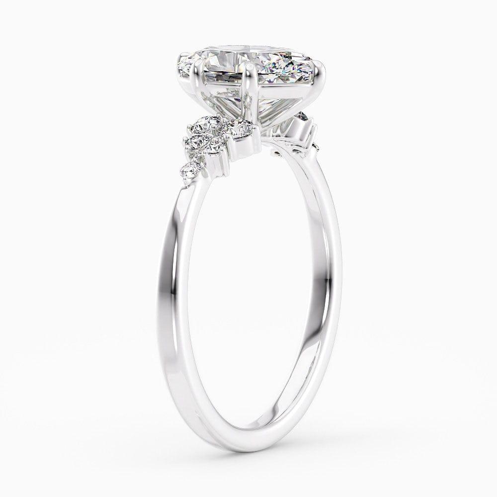 Maia Snowdrift Lab Grown Diamond Engagement Ring