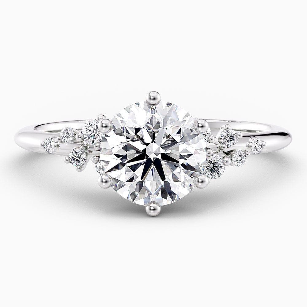 Serena Snowdrift Lab Grown Diamond Engagement Ring - Featured Image